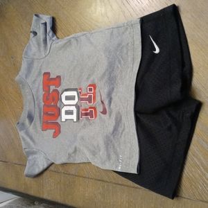 Nike short set for toddler boy size 2t